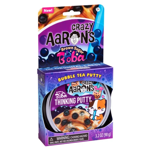 Crazy Aaron’s Brown Sugar Boba Thinking Putty
