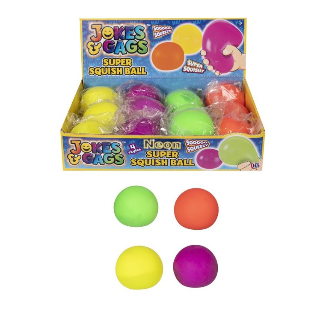 Jokes & Gags Neon Squish Ball