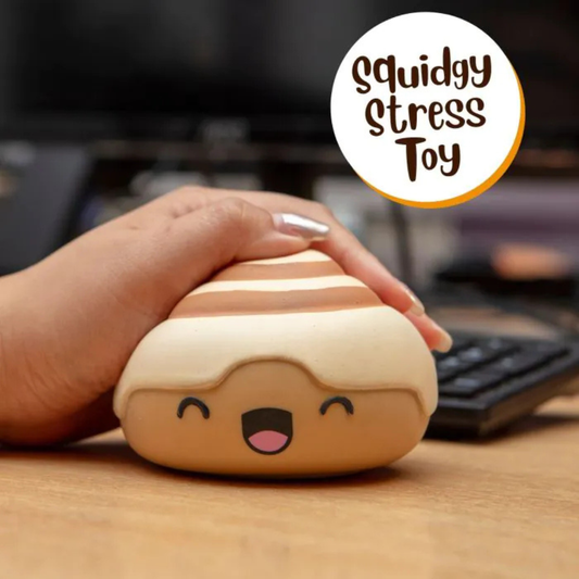 Cinnamon Nice Buns Stress Toy