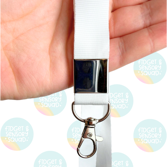 White Lanyard
