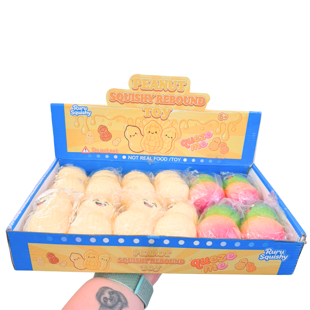Slow Rising Peanut Squishy Sensory Toy