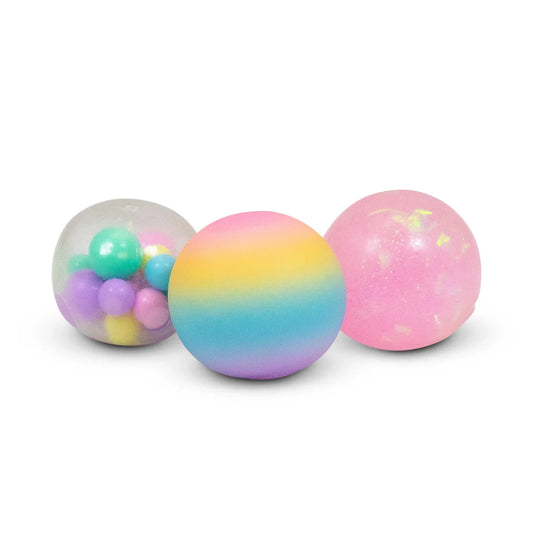 Tobar Unicorn Squish Balls - 3pk