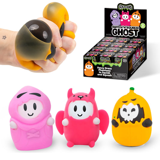 Scrunchems Switch N Squeeze Ghost - 3 TO COLLECT