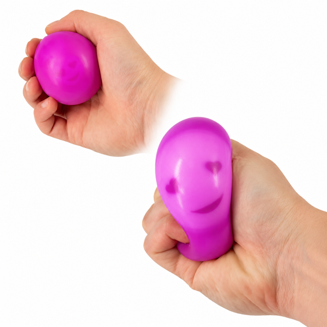 Mystery Face Emotions Squish Ball