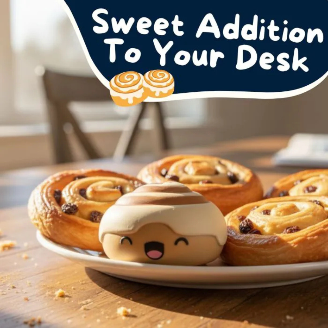 Cinnamon Nice Buns Stress Toy