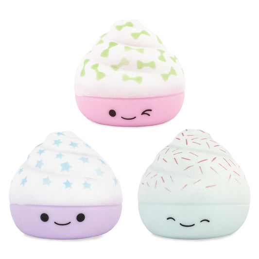 Squishy Sand Filled Cupcake Sensory Toy
