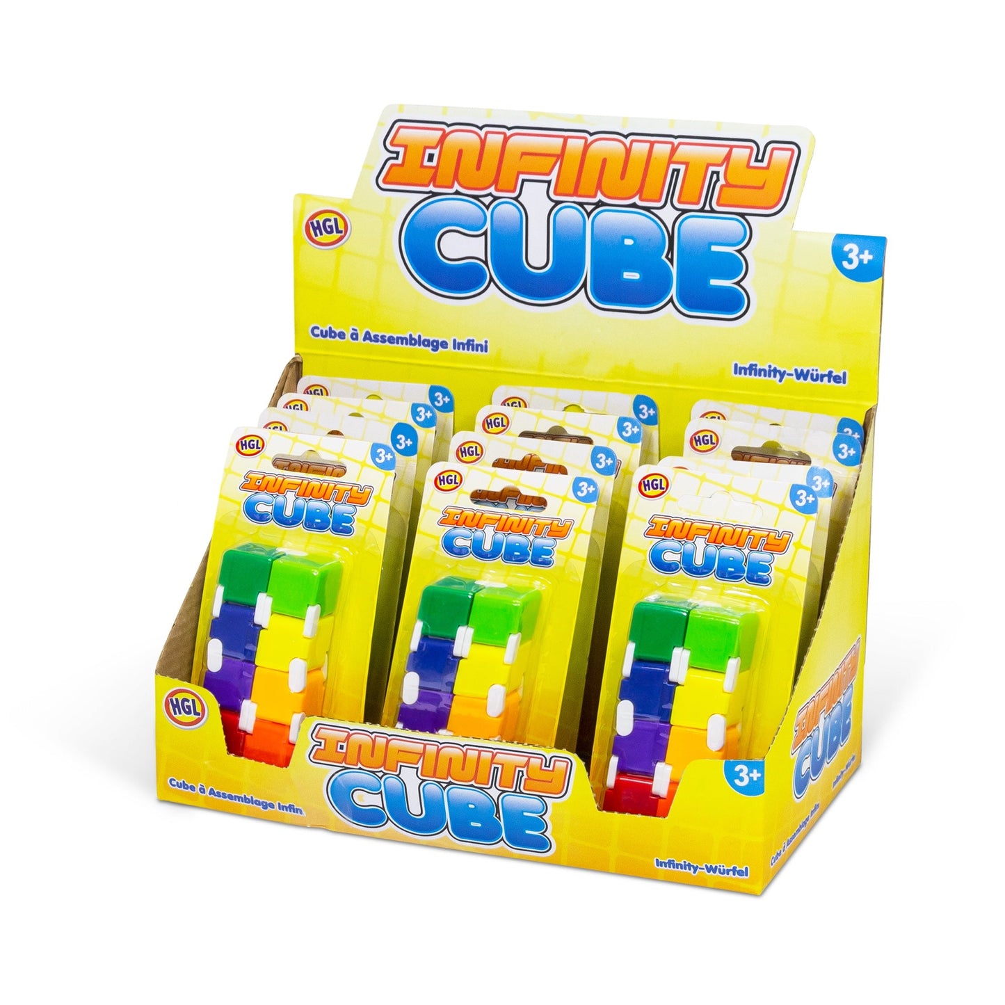 Neon Infinity Cube