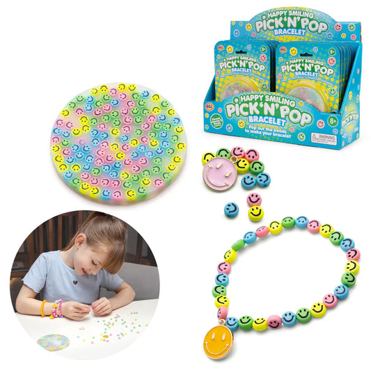 Pick N Pop Bracelet - Happy Faces