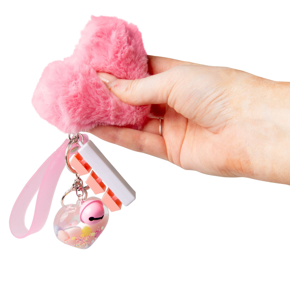 HGL Fluffy Fidget Keychain