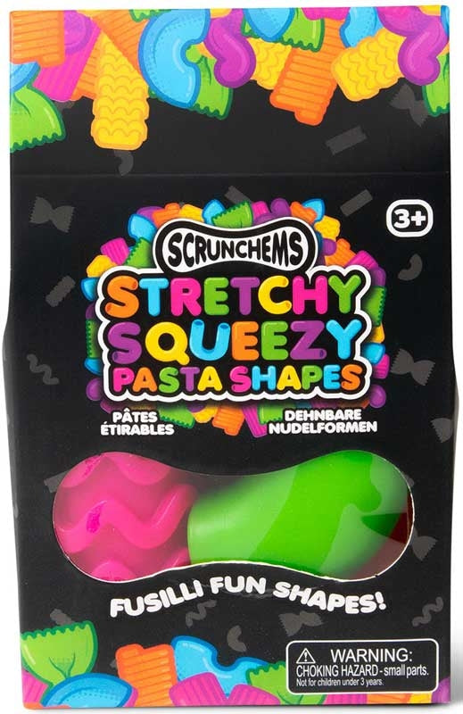 Scrunchems Stretchy Squeezy Pasta Shapes 6pk