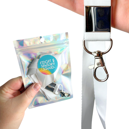 White Lanyard