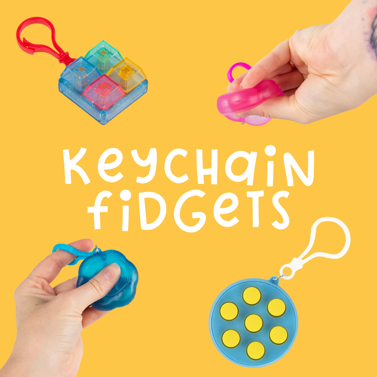 Keychain Fidgets