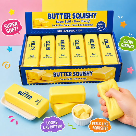 Slow Rising Salted Butter Squishy