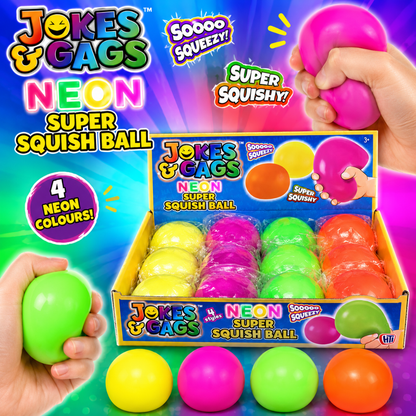 Jokes & Gags Neon Squish Ball