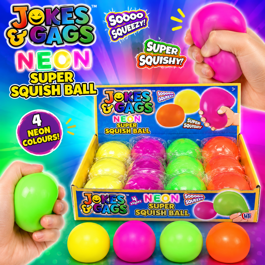Jokes & Gags Neon Squish Ball