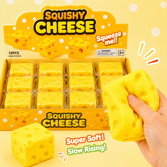 Slow Rising Cheese Squishy Toy