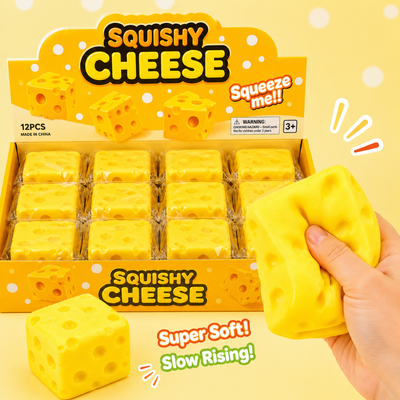 Slow Rising Cheese Squishy Toy