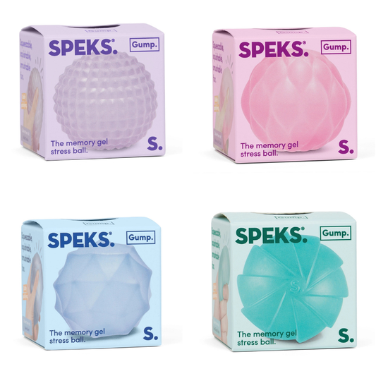 Speks Surface Memory Gel Stress Ball