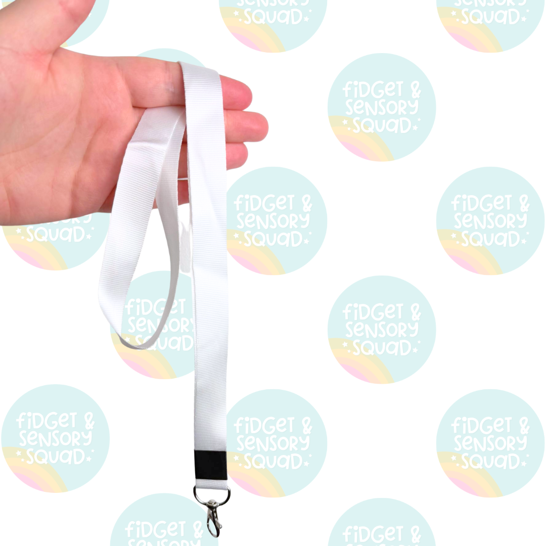 White Lanyard
