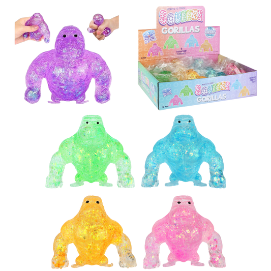 Squish & Stretch Glitter Gorilla