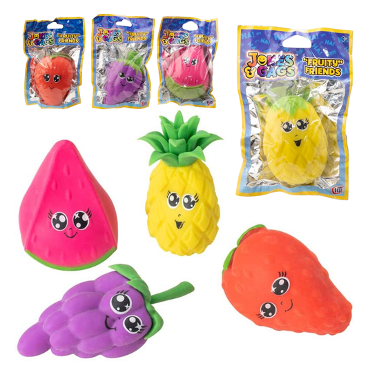 Jokes & Gags Fruity Friends Sand Filled Squishy