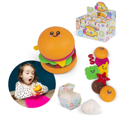HGL Buildable Fidget Burger Sensory Toy