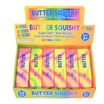 Slow Rising Rainbow Butter Squishy
