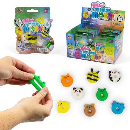 HGL Mini Animal Mochi 3 Pack