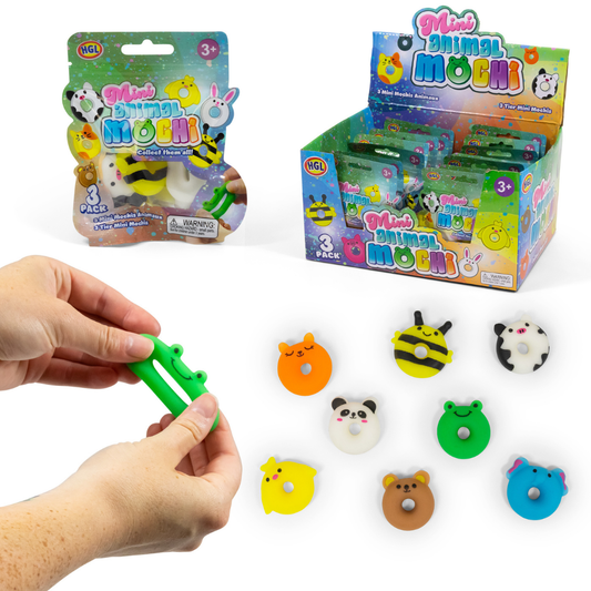 HGL Mini Animal Mochi 3 Pack