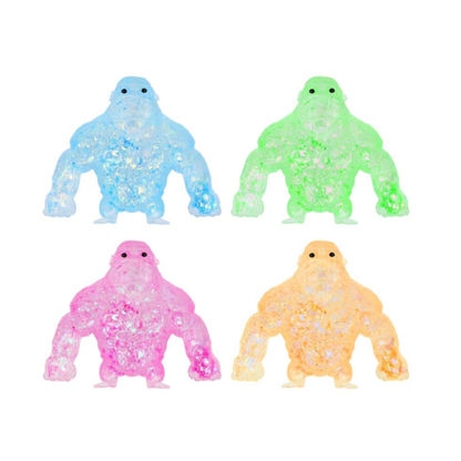 Henbrandt Squish & Stretch Glitter Gorilla