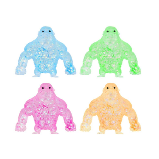Henbrandt Squish & Stretch Glitter Gorilla