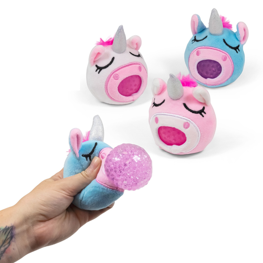 HGL Unicorn Plush Bead Ball Sensory Stress Toy