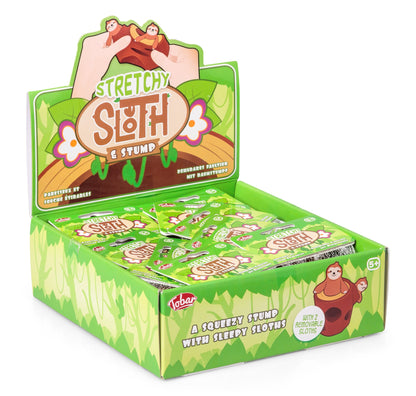Stretchy Sloth In Stump
