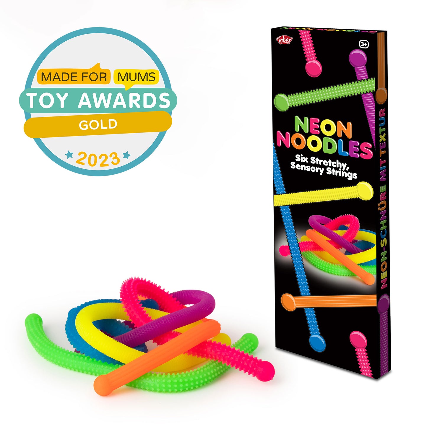 Scrunchems Neon Noodles – Pack of 6