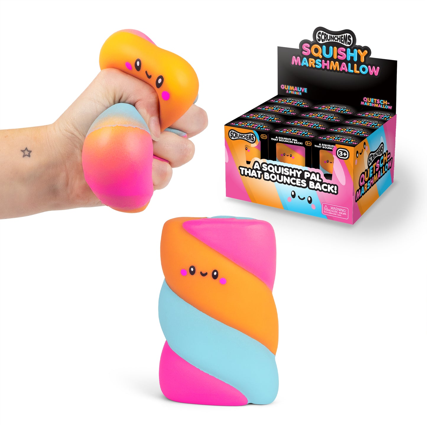 Scrunchems Squishy Marshmallow