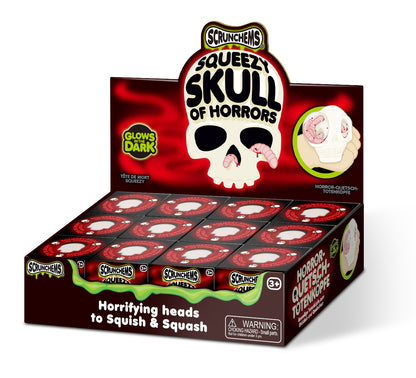 Scrunchems Squeezy Skull Of Horrors