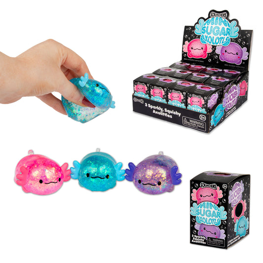 Scrunchems Mini Sugar Axolotls 3pk