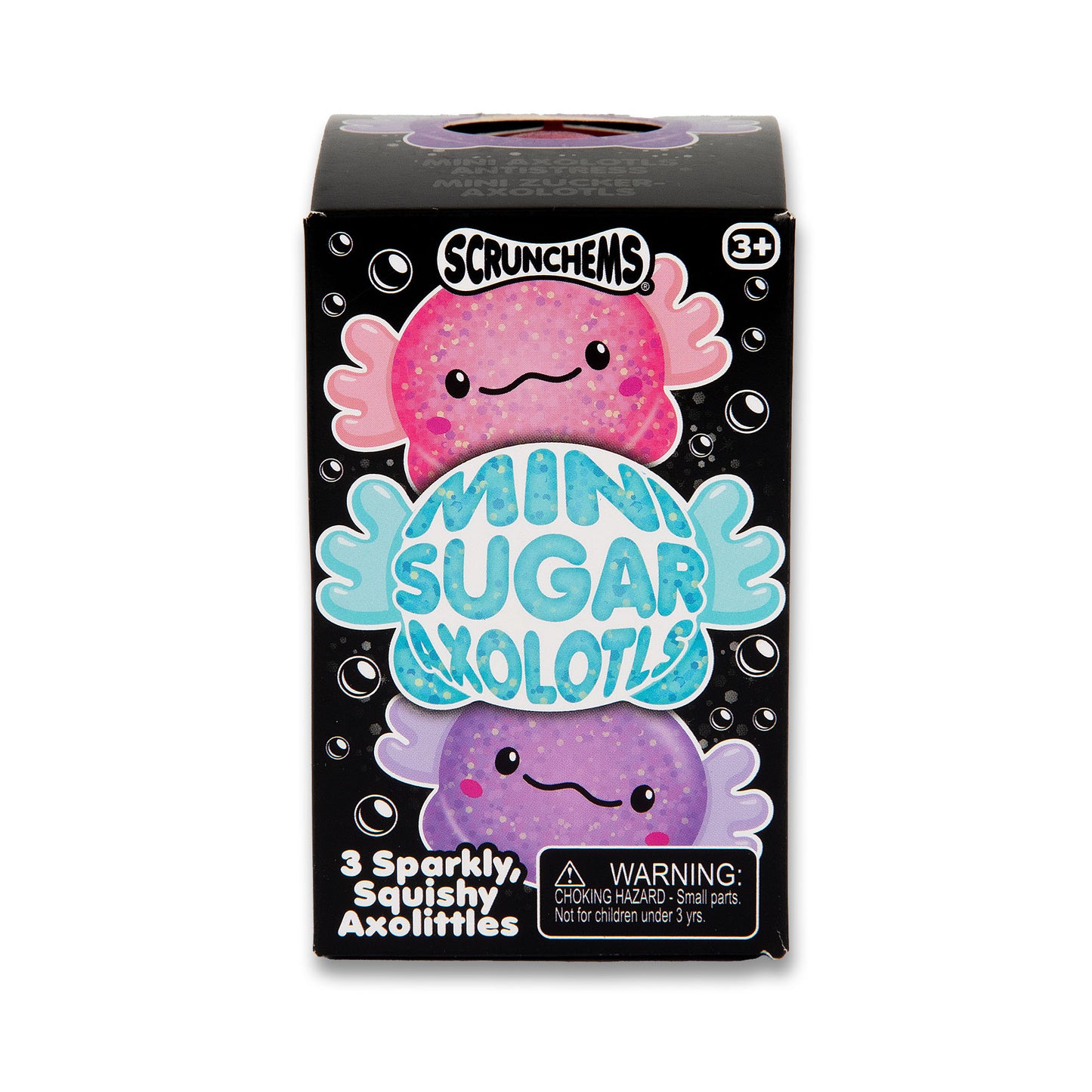 Scrunchems Mini Sugar Axolotls 3pk