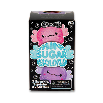 Scrunchems Mini Sugar Axolotls 3pk