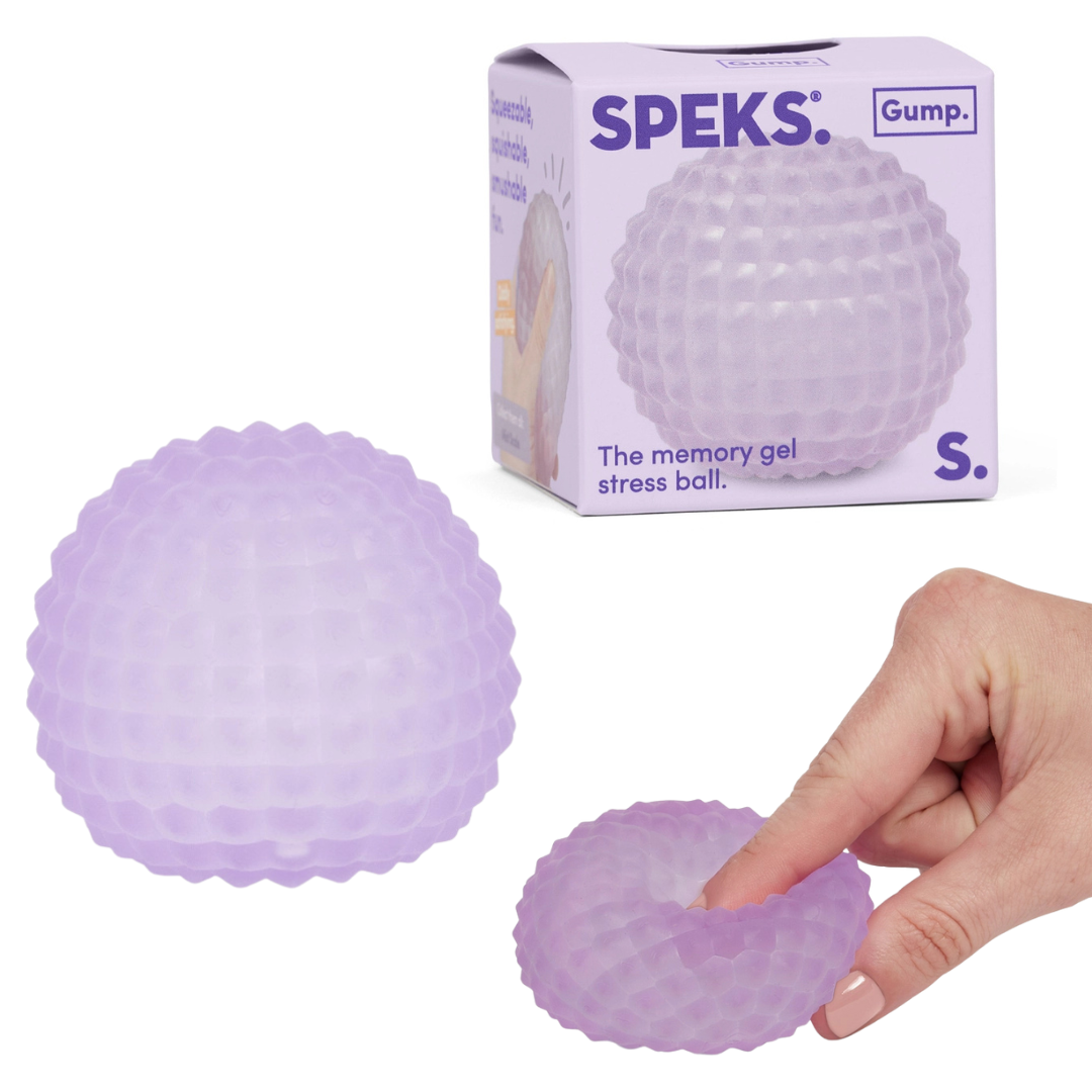 Speks Surface Memory Gel Stress Ball
