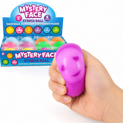 Mystery Face Emotions Squish Ball