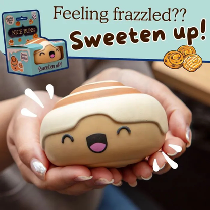 Cinnamon Nice Buns Stress Toy