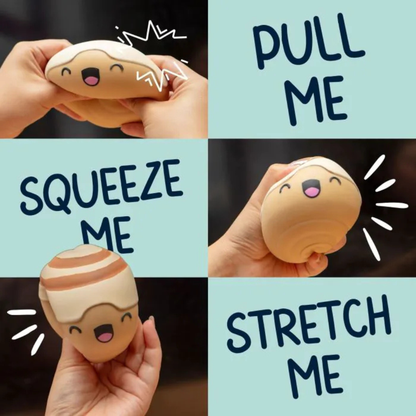 Cinnamon Nice Buns Stress Toy