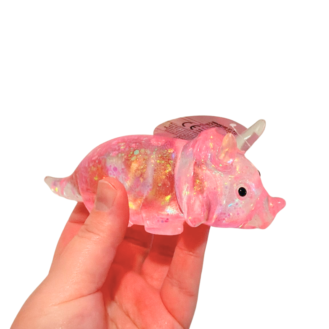 KTL Squishy Sugar Glitter Dinosaurs