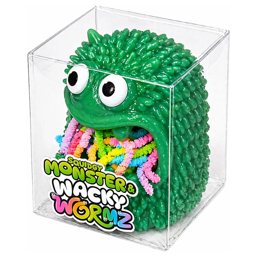 Squidgy Monster & Wacky Wormz Sensory Squish Toy