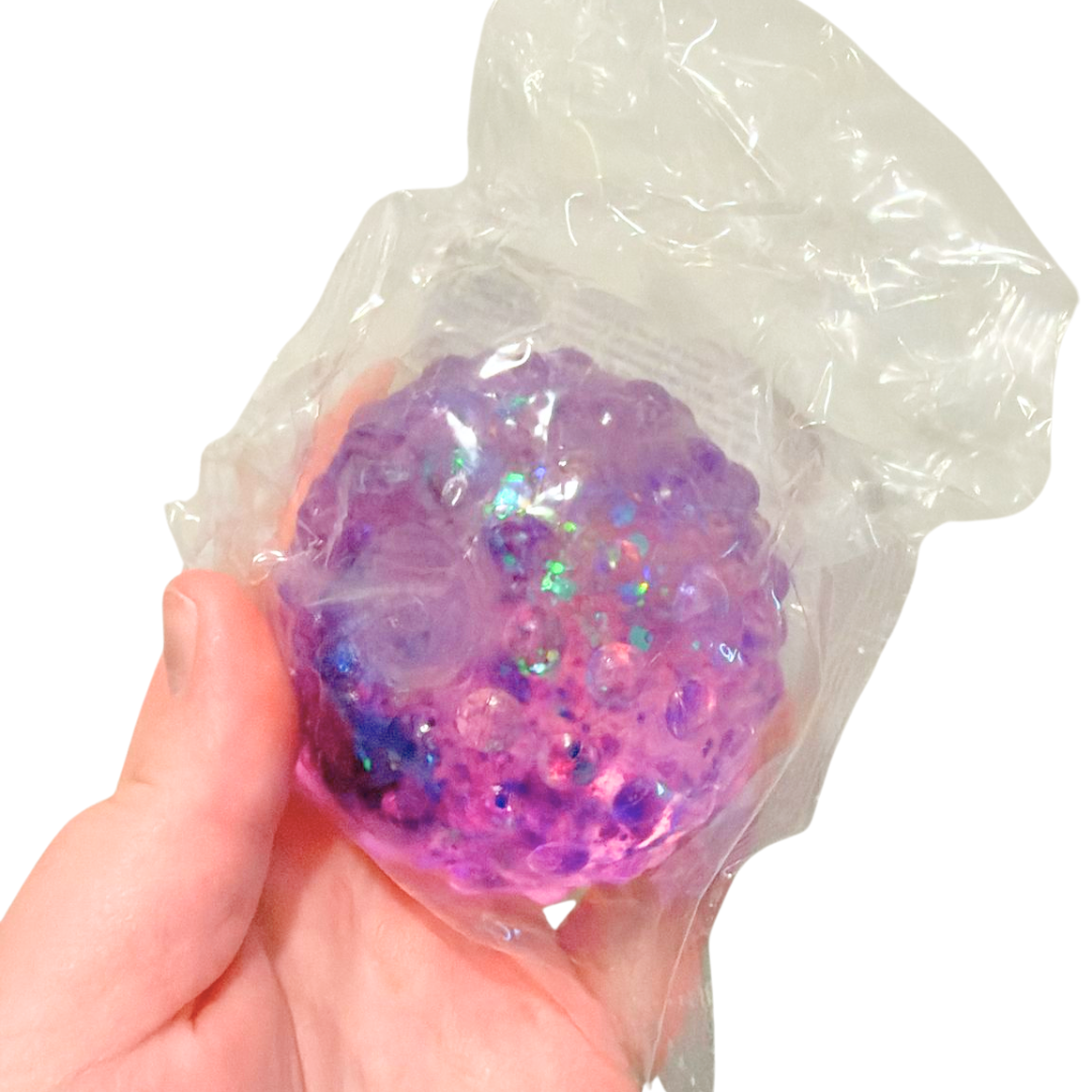 KTL Squishy & Stretchy Glitter Pimple Stress Ball