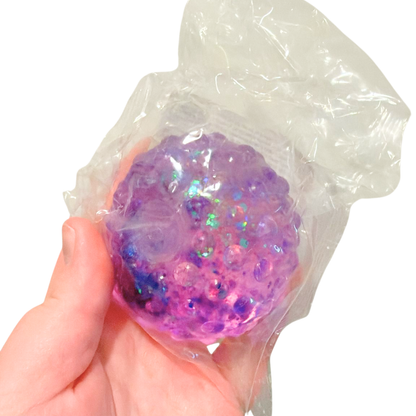 KTL Squishy & Stretchy Glitter Pimple Stress Ball