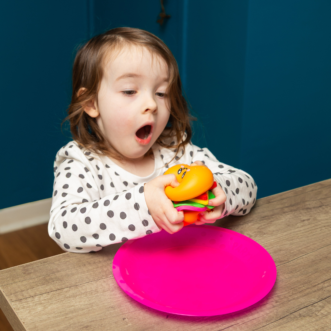 HGL Buildable Fidget Burger Sensory Toy
