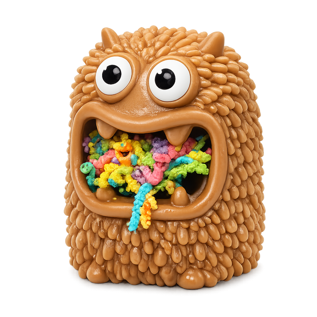 Squidgy Monster & Wacky Wormz Sensory Squish Toy