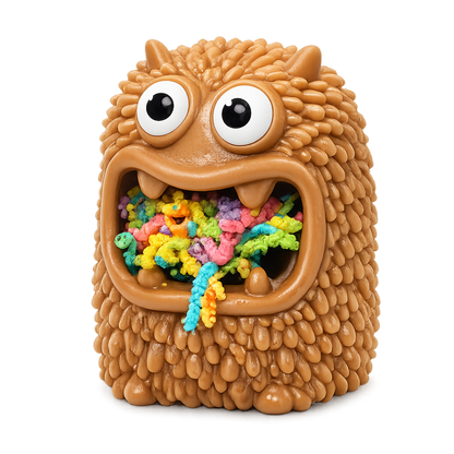 Squidgy Monster & Wacky Wormz Sensory Squish Toy